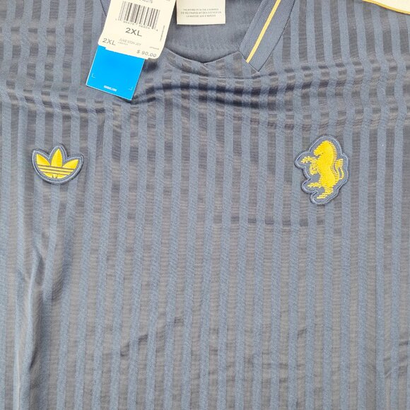 Adidas Originals Juventus Black Terrace Icon Jersey. Men’s Sz 2XL (JF0458) NWT - Picture 4 of 11